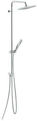 WE00141/95CR COLONNA DOCCIA CON ATTACCO ACQUA ESTERNO SOFFIONE QUADRO NOBILI
