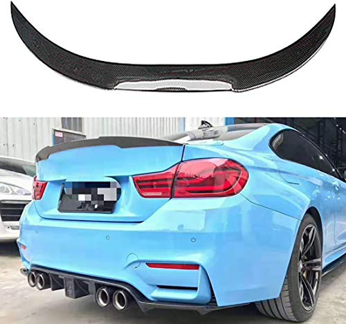 QWASZX Carbon Heckspoiler für B M W 4 Serie F32 F33 F36 2013-2019, High Kick Heckflügel Dachlippenspoiler Auto Styling Dekoration Teile