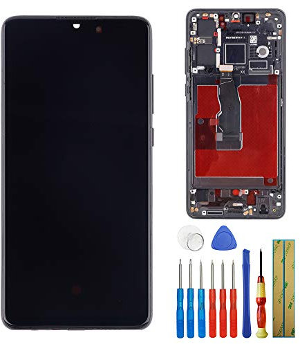 E-YIIVIIL OLED Display Kompatibel mit Huawei P30 ELE-L29 ELE-L09 ELE-L04 6.1 inch LCD Touch Screen Display Assembly with Tools+ Rahmen