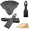 Maelsa® Spatule raclette Nylon Lot de 6 Idéal pour les poêlons en téflon Très beau design En Nylon Passe au Lave Vaisselle Sans Odeurs Ideal Restaurant Maison Fromage