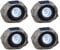 ACMHNC Solarleuchten Garten LED Solar Stein Lampe für außen, 4 Stück Stein Optik Solarlampe Gartenlampe Gartendekoration Steinlampe Wasserdichte Solarsteine Leuchten Beleuchtung für Terrasse Weg