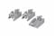 Top Shelf Brackets (Pack of 3) for Dishwasher 00418674 Bosch Dishwasher 00418674 BOSCH