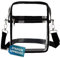 MyGadget Durchsichtige Tasche [16.5 x 23.5 cm] - Transparente Bag mit Schultergurt - für Stadion | Festivals | Konzerte usw. [ NFL Stadium approved ]