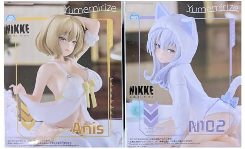 Nikke Göttin des Sieges Yumemirize Figur Statue Anis & N102 2er Set Japanisch