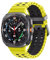 Correa Ajustable para Samsung Galaxy Watch Ultra, Correas Compatible con Smartwatch Ultra 47mm, Ideal para Deportes y Actividades Acuáticas, Resistente al Agua y Polvo. (XAmarillo Negro)