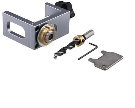 Dübel-Bohrführungsvorrichtung, Rückprallschrank, Holzstanzer, Hilfswerkzeug für genaue Positionierung (12 mm)
