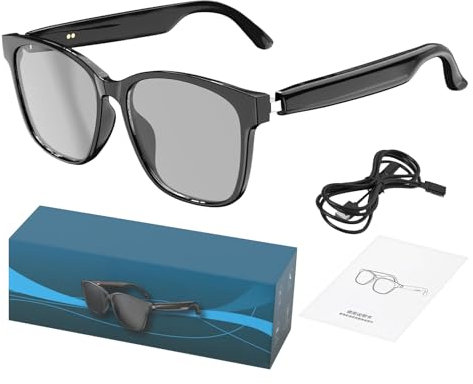 Gafas de traducción, gafas inteligentes con cámara, gafas inteligentes con función de reproducción musical, electrónica multifunción, gafas de sol de traducción de IA, dispositivo de traducción multil