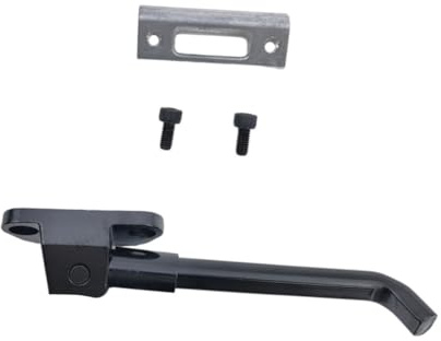Austauschbarer Scooter Ständer 1 Satz 18cm, Aluminiumlegierung Stahl | Abnehmbar, Höhenverstellung, Stabile Struktur, Einfache Montage, Seitenständer für Scooter