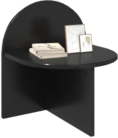 vidaXL Nachttisch 2 pcs Schwarze Eiche 40 x 35,5 x 45,5 cm, Bettzimmer Must-Haves, moderner Nachttisch, praktischer Beistelltisch, schickes Mobiliar für stilvolle Deko
