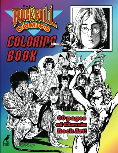 The Rock N Roll Comics Coloring Book