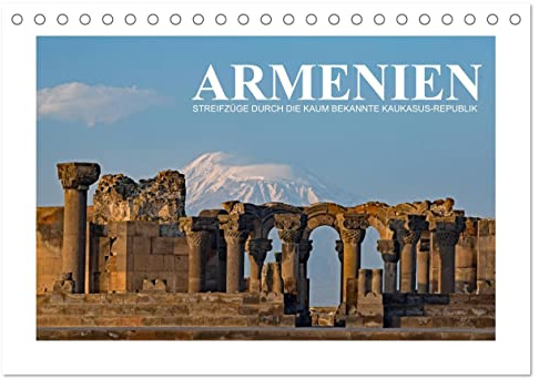 Armenien - Streifzüge durch die kaum bekannte Kaukasus-Republik (Tischkalender 2026 DIN A5 quer), CALVENDO Monatskalender: Neben romantischen ... aus der Sowjet-Ära. (CALVENDO Orte)