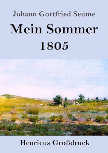 Mein Sommer 1805 (Großdruck): DE