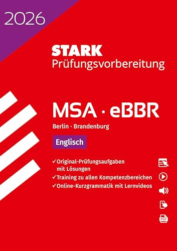 STARK Englisch - MSA/eBBR 2026 Berlin/Brandenburg - Prüfungsvorbereitung (Abschlussprüfungen)