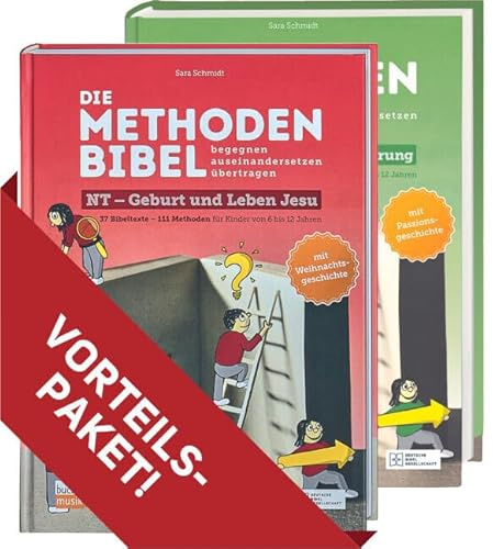 Die Methodenbibel Paket Neues Testament: Band 2 (Geburt und Leben Jesu) + Band 4 (Von Ostern bis Offenbarung)