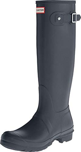 Hunter Women Wellington Boots, Grey (Grey/Dsl), 40/41 EU (7 UK)