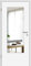 HORI® Zimmertür CLP Weiß Klarglas ESG Röhrenspan Rundkante Innentüre, Türblatt, passende für alle Standard Zargen mit DIN Größe I 1985 x 735 mm I DIN Links