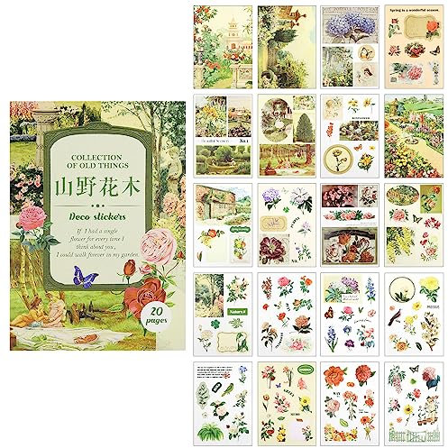 Lychii Washi Stickers, Adesivi Stickers Tape Decorativo Coprente per lavoretti di Fai da Te, diari, Biglietti, Schizzi