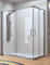 Mampara de Ducha Angular - 2 Hoja Fija y 2 Puerta Corredera - Cristal de Seguridad de 6 mm - Modelo Bella Q4 (70 X 140)