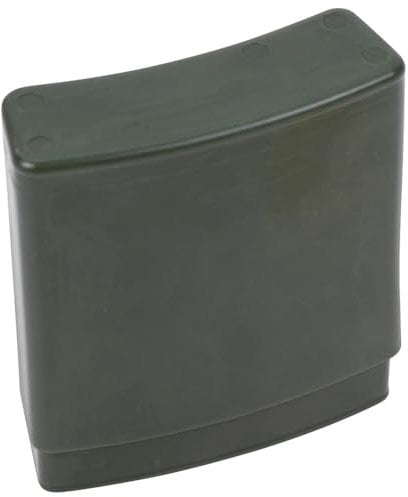 Dönges Kunststoffsteckbox, 100 x 87 x 25 mm (Geschenkbox Bundeswehrbox Kunststoffdose Box Trail-Box Dose Steckbox Aufbewahrungsbox Geschenkdose Adventskalendar Kleinteilelager) Farbe: Militärgrün