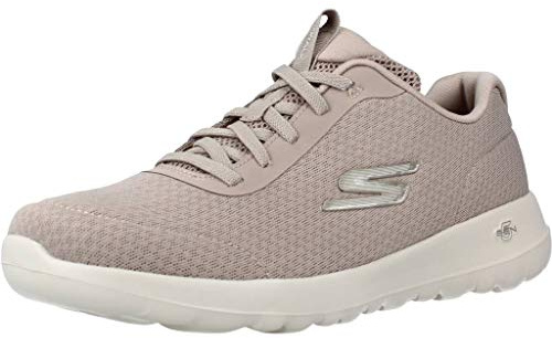 Skechers Women's Go Walk Joy Trainers | Air-Cooled Goga Mat Insole, 5GEN Cushioned Midsole, Machine Washable, Vegan, Elastic Bungee Laces