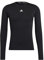 adidas Men's Techfit Training Long Sleeve Tee, Black, S