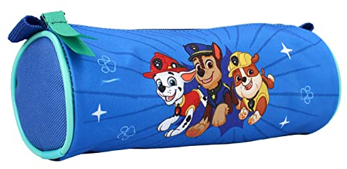 Federmäppchen Paw Patrol Pups On The Go, Federmäppchen für Stifte und Bleistifte, Schule, Kindergarten, 21x7x7 cm
