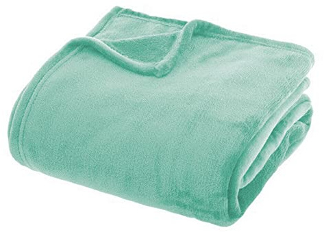 Generico Plaid Coperta Soffice Pile Caldo Letto Divano Colori Moderni Mod.PLAID MORBIDO 160X210 VERDE