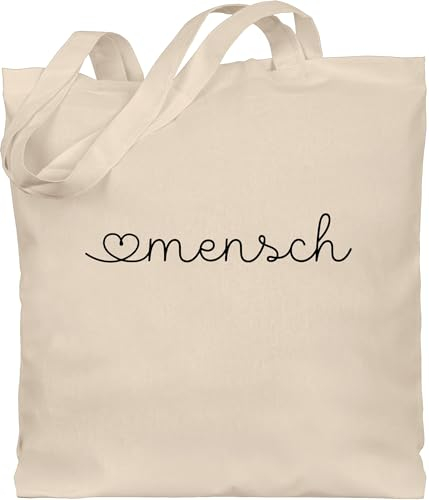 Baumwolltasche - Valentinstag Taschen - Herzensmensch Geschenk - Freundin Freund Seelenverwandte Ostergeschenk für verliebte Perfekte Geschenke beste Partner Partnerin Lieblingsmensch - Unisize
