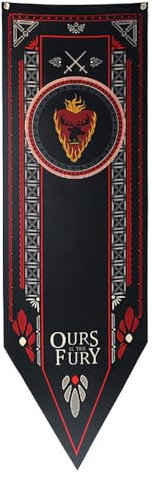 game thrones art - game thrones Baratheon house banner 150X45CM