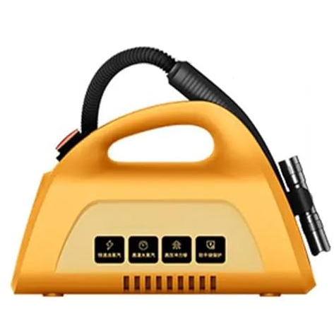 Lave-vaisselle à vapeur haute température 100 °, nettoyage en profondeur efficace, nettoyeur à vapeur puissant 3000W pour climatisation, cuisine et voiture,Orange