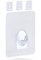 SilverRack Haken selbstklebend & Wieder verwendbar - 8x6 cm als 4er Set - Klebehaken transparent als Wandhaken zum Kleben bis 3kg - Handtuchhaken ohne Bohren Küche, Bad & Deko