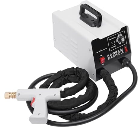 Pro Spot SchweißGeräT Karosserie Ausbeulspotter Spotter PunktschweißGeräT Dellenzieher Punktschweiß Set Dent Puller Ausbeulreparatur Ausbeulmaschine Auto SchweissgeräT PunktschweißMaschine 220V 1.8Kw