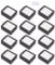 12-Pack HEPA Ersatz Filter für iRobot Roomba e5 e5154 e6 i7 i7+ i7156 i1 i3 i4 i8 (Nicht für Combo J7+), Ersatz Zubehör für iRobot Roomba, Luftfilter HEPA Ersatzteile kompatibel mit Roomba