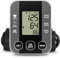 CLIUNT Blood Pressure Monitors, Blood Pressure Machine with Large Cuff, Battery, Large Display, Voice Broadcast for Home Use Accurate BP Cuff LED Backlight Display Heart Rate Detection, Cuff 33cm