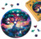 Figured'Art Holzpuzzle Erwachsene und Kinder 200 Teile - Mystischer Baum - Originelles Design 28,5x28,5 cm Einzigartige Form mit Premium-Holzkiste