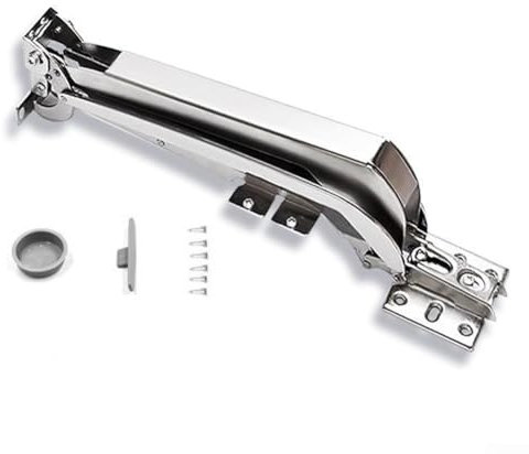 Bulevisiter Sliding Door Hinges, Lateral Opening Door Hinge Set, Parallel Opening Cabinet Wardrobe Door Sliding, for Wardrobes, Cabinets with Silent Operation(1pc)