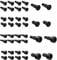 40 PCS Spare Screws for Ring Doorbell, Screw Replacement Set, Carbon Steel Flat Head Torx T6/T15 Screws, Compatible with Ring Doorbell 2nd Generation