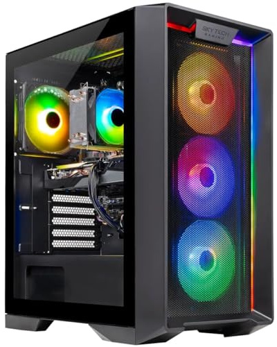 Skytech Gaming Nebula Ryzen 5 5500 3.6GHz (4.2GHz), NVIDIA RTX 5060, 1TB NVMe SSD, 16GB DDR4 RAM 3200, 650W Gold PSU, WLAN, Win 11