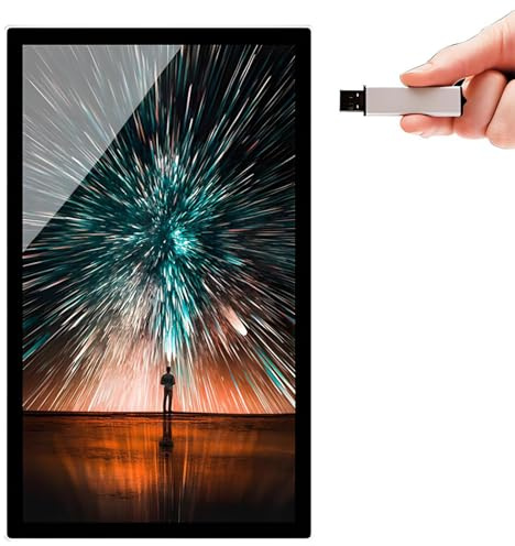 SHENGSHIYU LED Display Screen zur Wiedergabe von Videos/Bildern,Wandmontage/Eingebaut,Querformat/Hochformat,Fernveröffentlichung/USB-Veröffentlichung,Elektronische Werbetafel 27