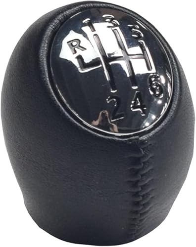 Kakulkomen 6 Gang Schaltknauf Hebel Shifter Gear Stick Handball für Renault Megane/Scenic/Laguna/Espace für Vauxhall/Opel Movano (R oben links)