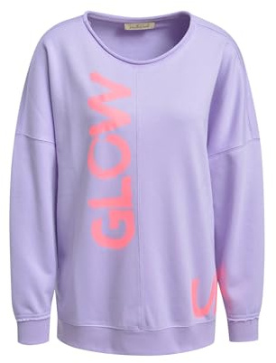 Smith & Soul Damen Oversized Sweatshirt mit Label Print