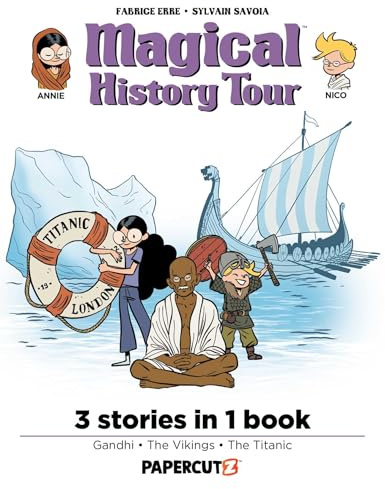 Magical History Tour 3-in-1 Vol. 3: Collecting 'Gandhi', 'Vikings', and 'The Titanic'