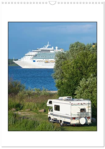 CAMPING-GLÜCK - Dein Urlaubsplaner (Wandkalender 2026 DIN A3 hoch), CALVENDO Monatskalender: Einmal Camper - immer Camper! (CALVENDO Orte)