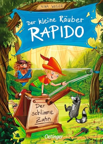 Der kleine Räuber Rapido 3: Der schlimme Zahn: Leicht lesbares Kinderbuch-Abenteuer zum Vorlesen und Selberlesen für Kinder ab 5 Jahren