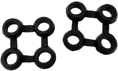 2 Connecteurs caillebotis caoutchouc