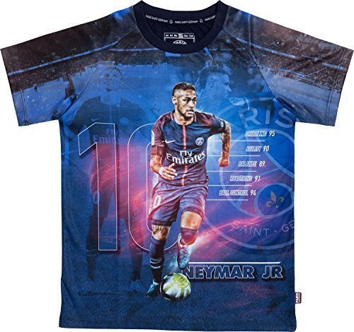 PSG Maillot Neymar Jr - Collection Officielle Paris Saint Germain - Taille Enfant 8 Ans
