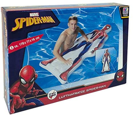 Happy People 16380 Marvelspiderman Spider-Man Luftmatratze, Mehrgarbig