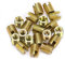 20 Stücke 302 Kohlenstoffstahl Selbstschneidende Gewindeeinsatz Schraube Buchse Reparatursatz Gewinde Reparatureinsatz(Inner M3*0.5 Outer M5*0.5)