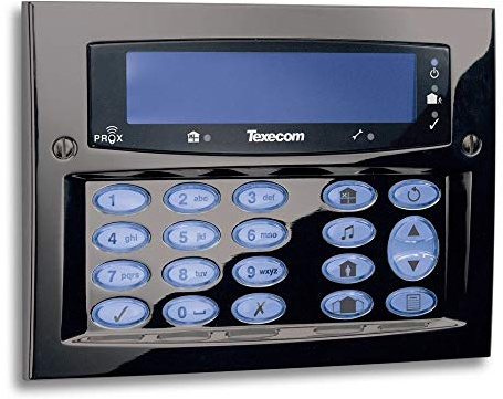 Texecom DBD-0131 Premier Elite SMK Surface Mounted Decorative Keypad Built-in Proximity Tag Reader Grade 3 - Gunmetal