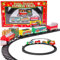 Toyland® 9-teiliges, batteriebetriebenes Weihnachtszugset - 57 cm lang - Weihnachtsspielzeug